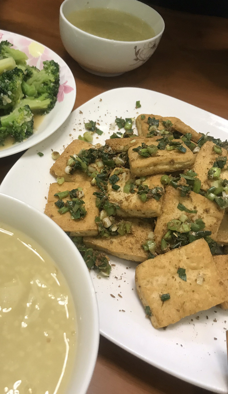 香煎老豆腐的做法