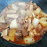 #肉食者联盟# 萝卜腐竹焖牛腩的做法图解10