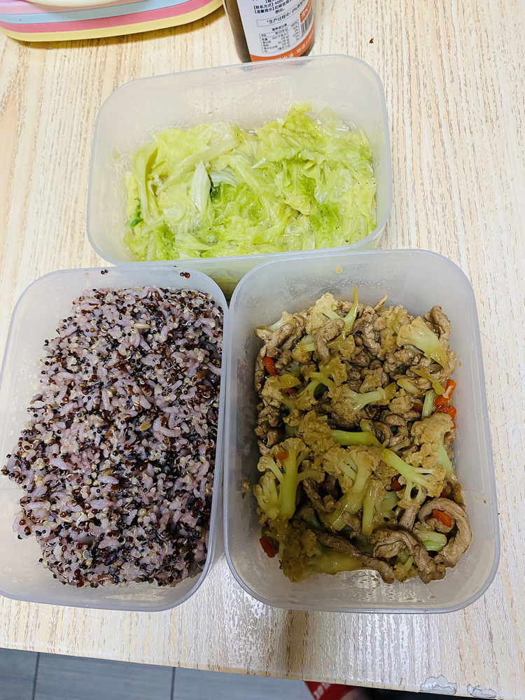 肉丝菜花的做法