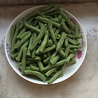 肉沫豆角的做法图解3