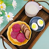#2022烘焙料理大赛料理组复赛#紫薯糯米饼的做法图解14