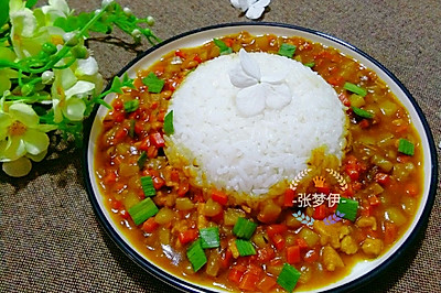 咖喱鸡肉饭【张梦伊】