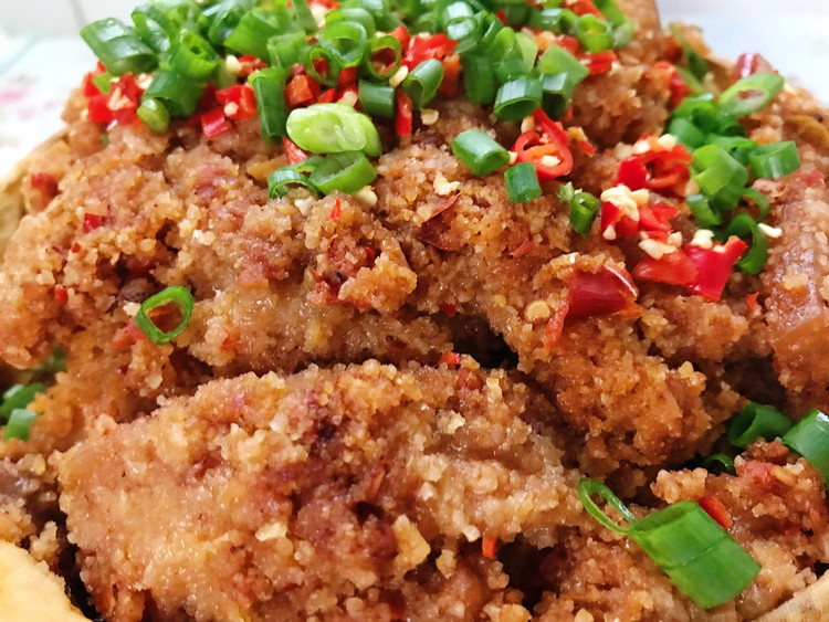 川味粉蒸肉的做法