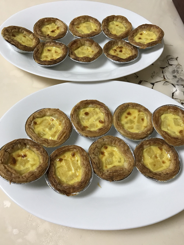 凤梨蛋挞的做法
