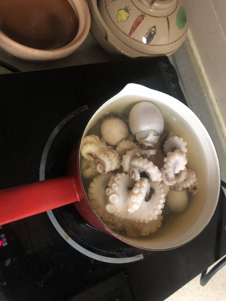白灼八爪鱼的做法