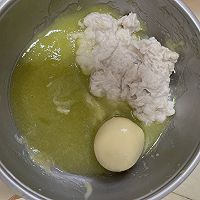 西葫芦猪肉蛋黄米糊的做法图解5