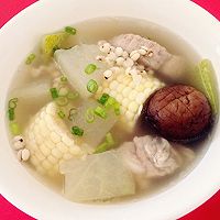 【❤汤】薏仁冬瓜玉米排骨汤的做法图解5