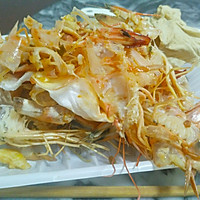 金银蒜蒸大虾的做法图解7