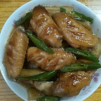 鸡翅尖椒的做法图解1