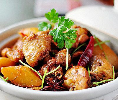 梁食秘方生抽烧鸡块