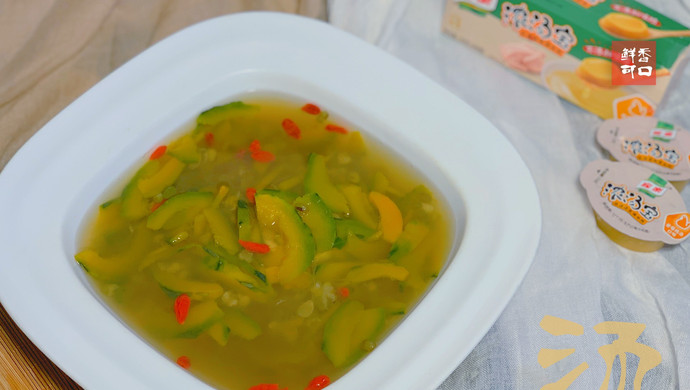 鲜甜的南瓜绿豆汤