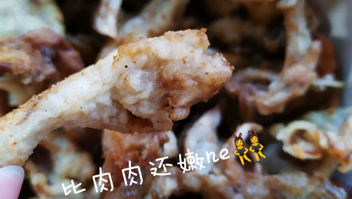 炸蘑菇（超级简单  超级嫩）