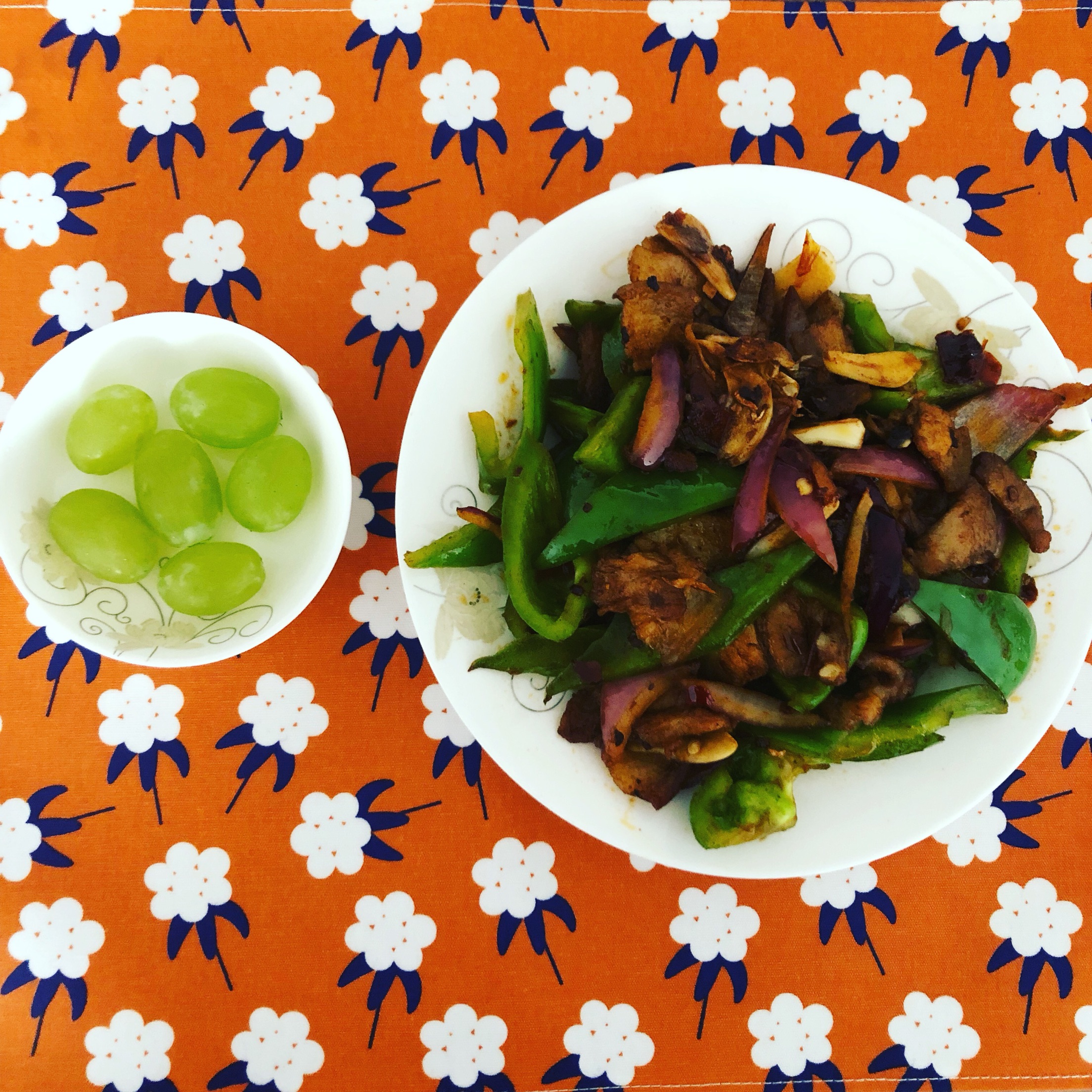 Twice-cooked pork.