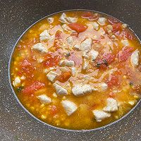西红柿玉米烩鸡肉的做法图解11