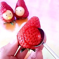 萌萌哒草莓人的做法图解3