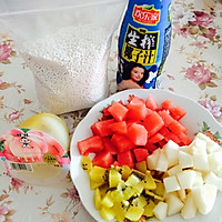 水果捞（简单版）的做法图解1