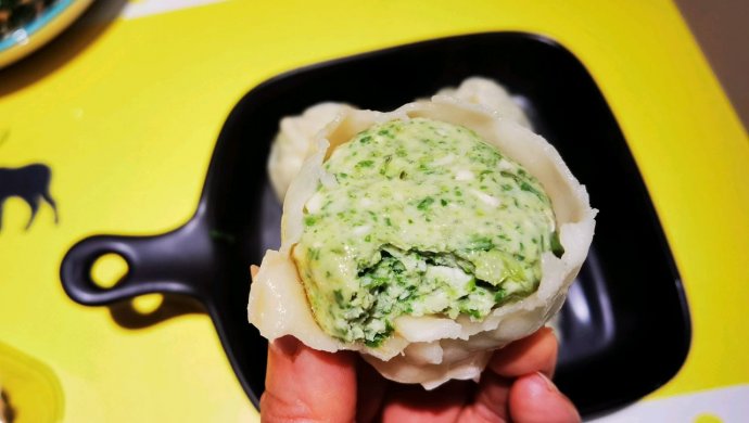 饺子皮版的小包子
