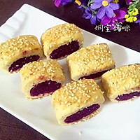 紫薯一口酥的做法图解12