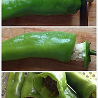 肉酿辣椒的做法图解3