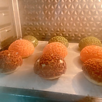 粉嫩少女心酥皮泡芙的做法图解12