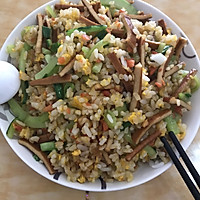 豆干黄瓜蛋烩饭的做法图解13