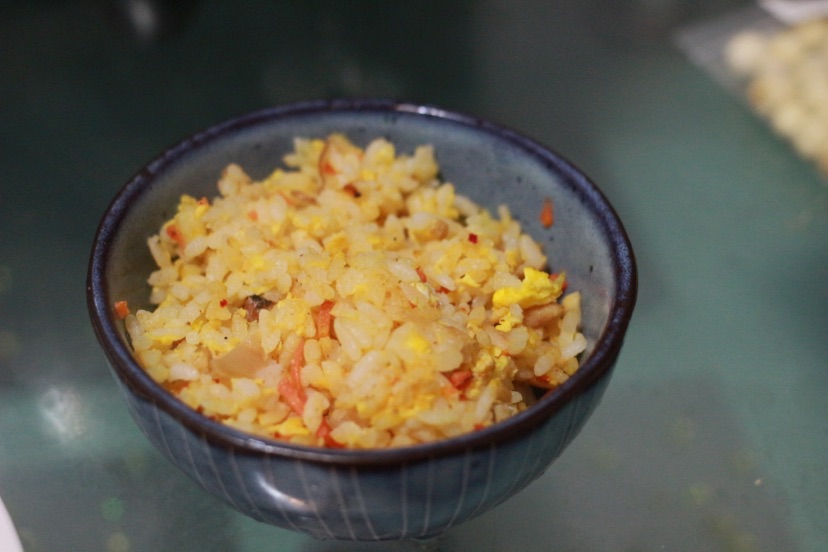 蛋炒饭之泡菜鸡肉蛋炒饭，一百种蛋炒饭等着你