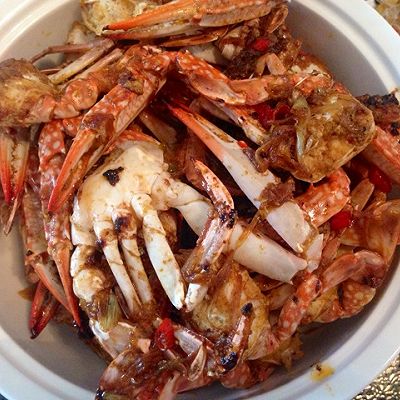 辣炒花蟹