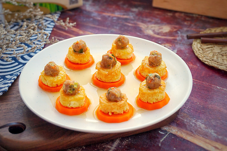 蒸酿肉日本豆腐的做法