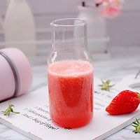 #精品菜谱挑战赛#番茄草莓蜂蜜汁的做法图解15