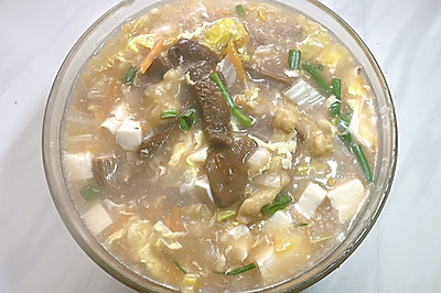 红菇杂烩汤