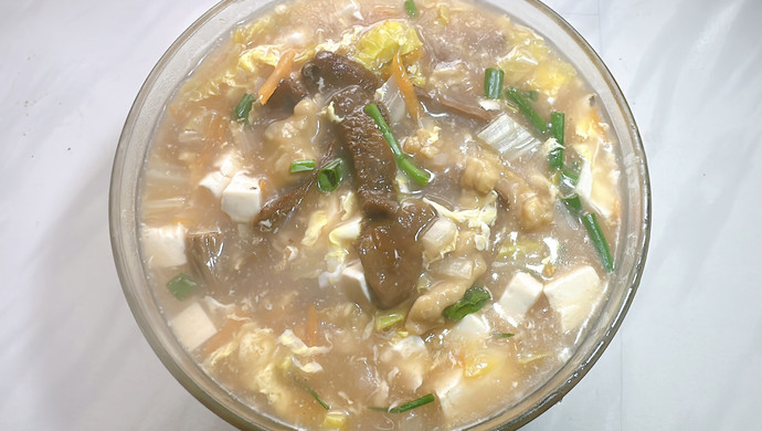 红菇杂烩汤