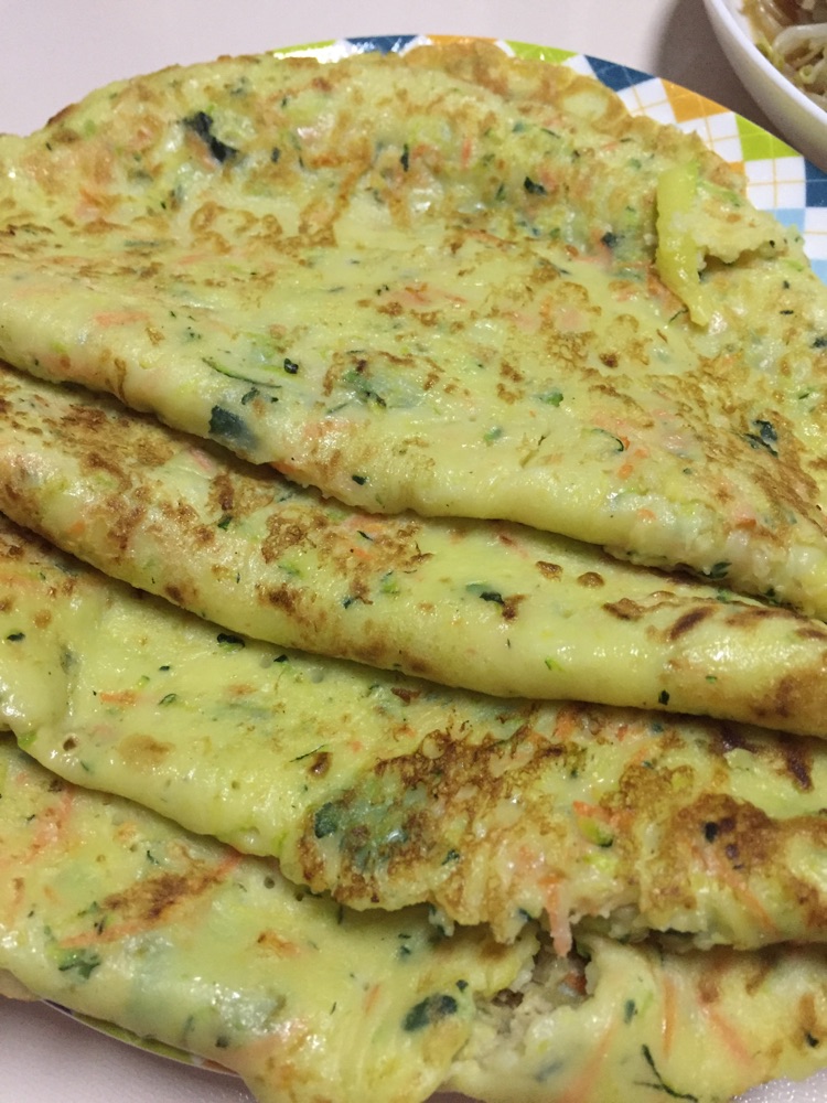 南瓜丝煎饼