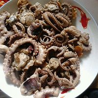 辣炒八爪鱼的做法图解1