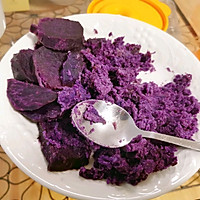 减脂降糖能量早餐✨紫薯杂粮能量球的做法图解3