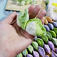 创意年夜饭[彩虹饺子]为今年的的年夜饭添点彩吧！的做法图解4