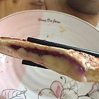 芝士紫薯泥火腿三明治的做法图解9