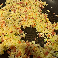 米粒在锅中跳舞 粒粒分明时蔬蛋炒饭的做法图解7