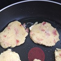 椒盐豆渣培根饼的做法图解3