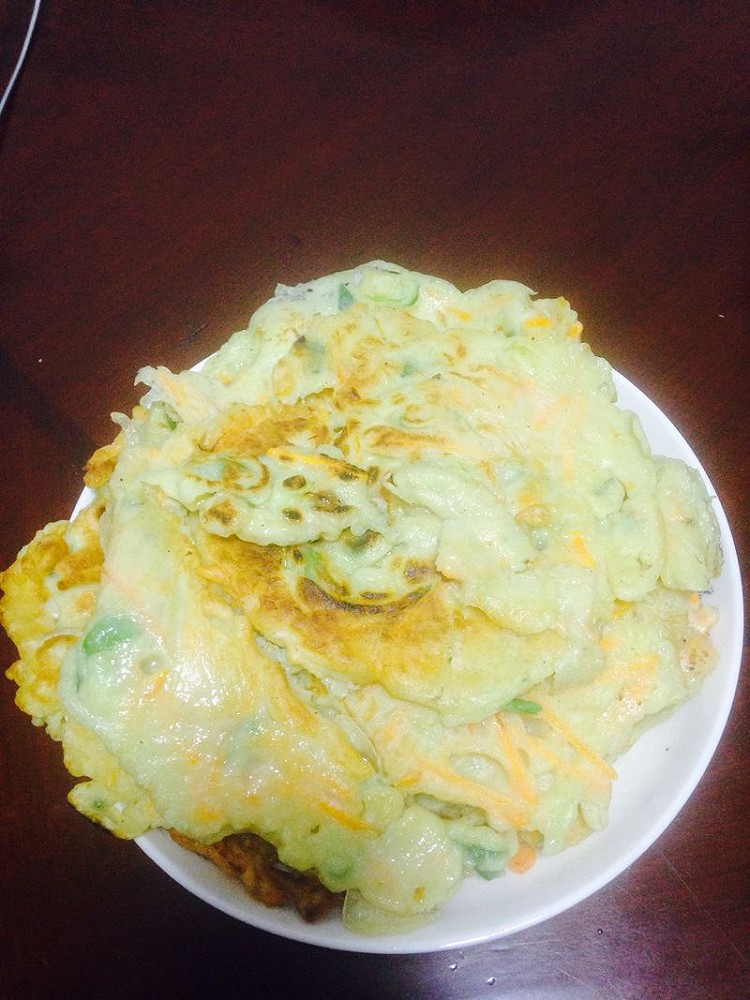 鸡蛋胡萝卜煎饼的做法