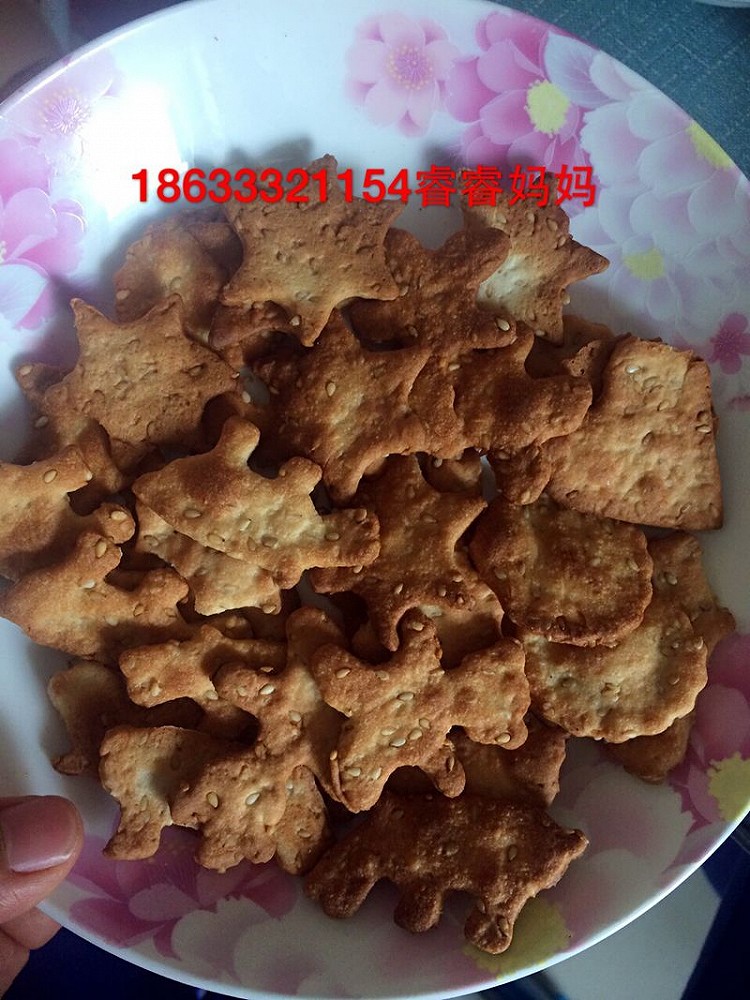 芝麻饼干的做法