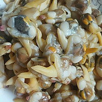 凉拌蚬子的做法图解1