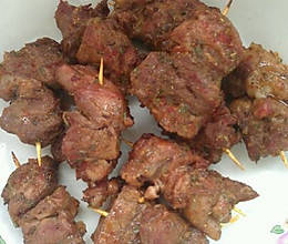 烤箱版迷你羊肉串的做法