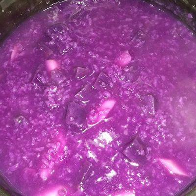 紫薯山药粥