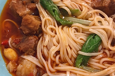 红烧牛腩面