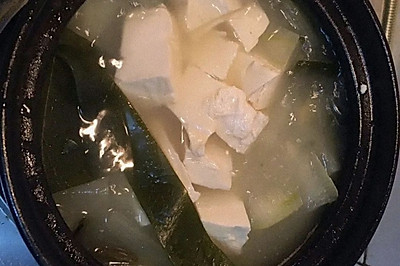 冬瓜海带豆腐汤