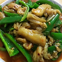 茄子炒辣椒的做法图解8