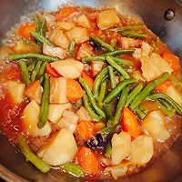 土豆豆角炖五花肉，全国人民都爱的东北菜的做法图解6