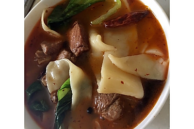 羊肉板面（超简版）