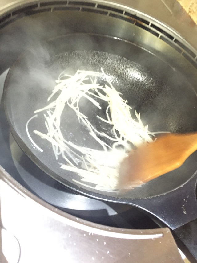 素炒土豆丝的做法图解3