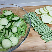 越吃越凉快的绿色元气沙拉的做法图解2